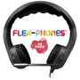 HamiltonBuhl® Flex-Phones™ TRRS Headset with Gooseneck Microphone for K-5 - 42 Pack