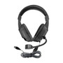 WorkSmart Plus Deluxe-Sized USB Headset with Boom Gooseneck Microphone, Padded Headband and Leatherette Ear Cushions - 40 Pack
