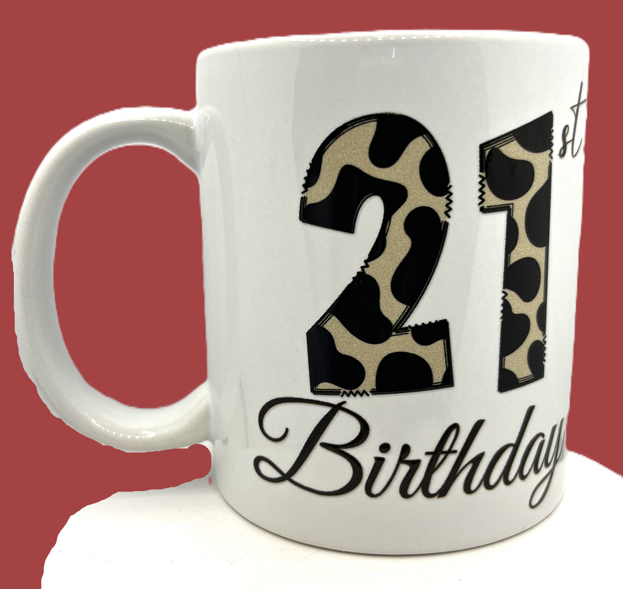21st Birthday Coffee Mug 11 oz / 15 oz - 50 State Souvenirs