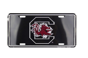 South Carolina Gamecocks Metal Car Plate 12" x 6" South Carolina Gamecocks Metal Car Plate 12" x 6"