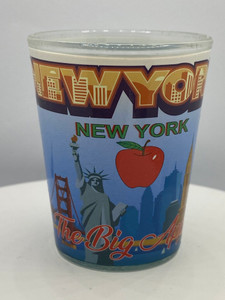 "New York" New York Shot Glass 2 oz