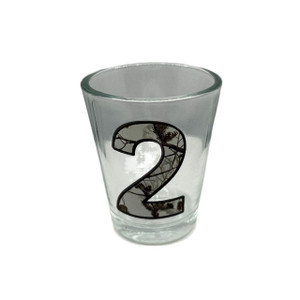 Camouflage Number '2' Collection Shot Glass 2 Oz Camouflage Number '2' Collection Shot Glass 2 Oz