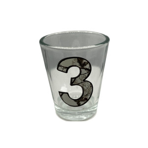 Camouflage Number '3' Collection Shot Glass 2 Oz Camouflage Number '3' Collection Shot Glass 2 Oz