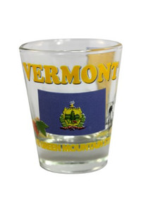 State Shot Glass Vermont - VT State Shot Glass Vermont - VT
