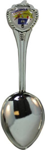 Souvenir Mini Spoon "Virginia" VA Souvenir Mini Spoon "Virginia" VA