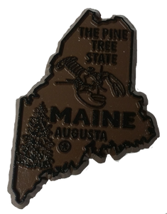 State Magnet Maine - ME - 2D State Magnet Maine - ME - 2D