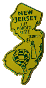 Magnet New Jersey - NJ - 2D Magnet New Jersey - NJ - 2D