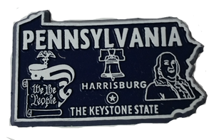 Magnet Pennsylvania - PA - 2D Magnet Pennsylvania - PA - 2D