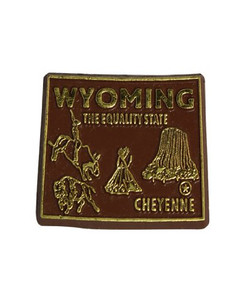 Magnet Wyoming - WY  - 2D Magnet Wyoming - WY  - 2D