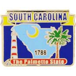 Hat Pin South Carolina - SC Hat Pin South Carolina - SC