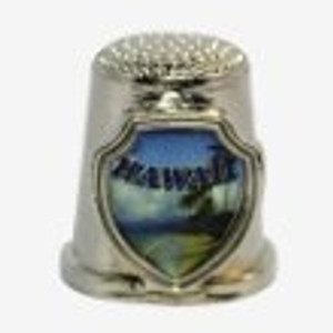 State Metal Thimble Hawaii - HI State Metal Thimble Hawaii - HI