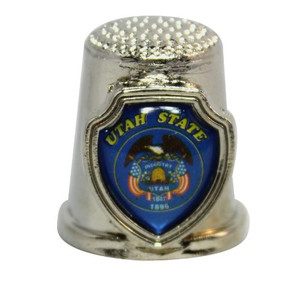 State Metal Thimble Utah -UT State Metal Thimble Utah -UT