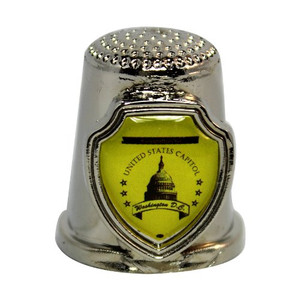 State Metal Thimble Washington DC State Metal Thimble Washington DC