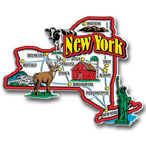 Super Jumbo New York - NY State Magnets Super Jumbo New York - NY State Magnets