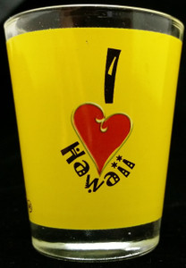 State Shot Glass I Love HI State Shot Glass I Love HI