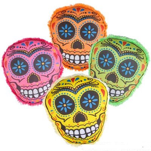 Skull Pillow Plush 12" - Each