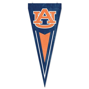 Auburn University - AU - Applique & Embroidered Pennant - Size: 34" X 14" Auburn University - AU - Applique & Embroidered Pennant - Size: 34" X 14"