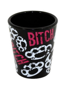 Shot glass "Bitch Nuckels" 2 oz Shot glass "Bitch Nuckels" 2 oz