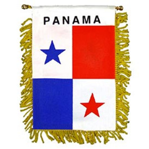 Mini Banners Country 'Panama' Size: 4" x 6" Mini Banners Country 'Panama' Size: 4" x 6"