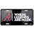 Where Legends are Made AL Crimson License Plate 6"x12"