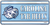 Carolina Tar Heels License Plate 12" x 6"