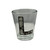 Camouflage Alphabet 'L' Collection Shot Glass 2 Oz