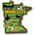 Colorful State Map Magnet - Minnesota