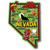 Colorful State Map Magnet - Nevada