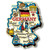 Germany Country Jumbo Magnet Collectible Souvenir Made in USA