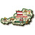 Austria Country Jumbo Magnet Collectible Souvenir Made in USA