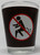 Funny Shot Glass "No Fart Symbol" 2 oz