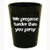 Black Shot glass "We pregame harder than you Party" 2 oz