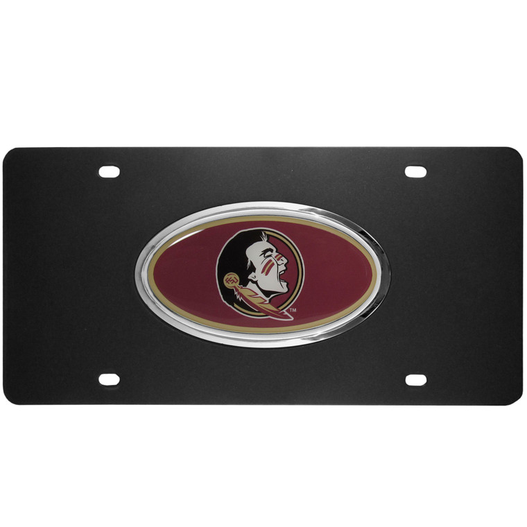 Florida St. Seminoles Acrylic License Plate 12" x 6"