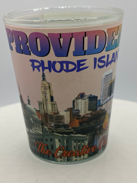 "Providence" Rhode Island Shot Glass 2 oz