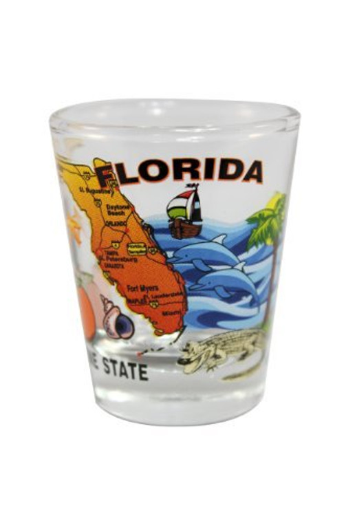State Shot Glass Florida - FL