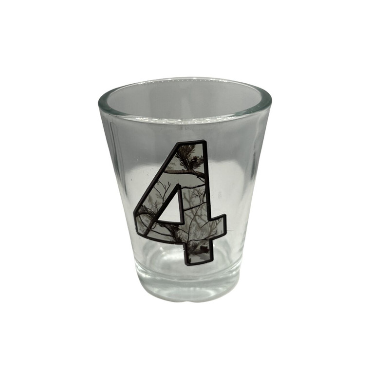 Camouflage Number '4' Collection Shot Glass 2 Oz
