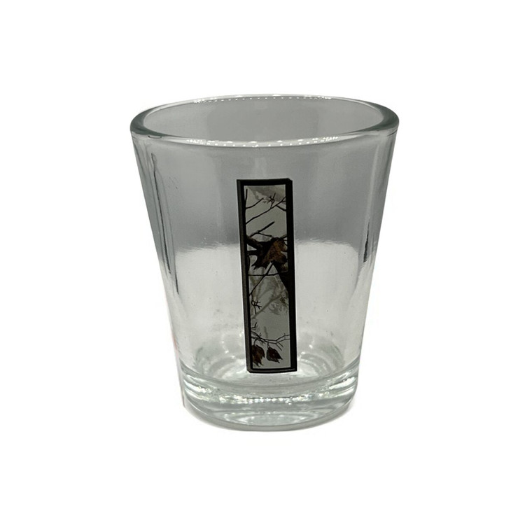 Camouflage Alphabet 'I' Collection Shot Glass 2 Oz