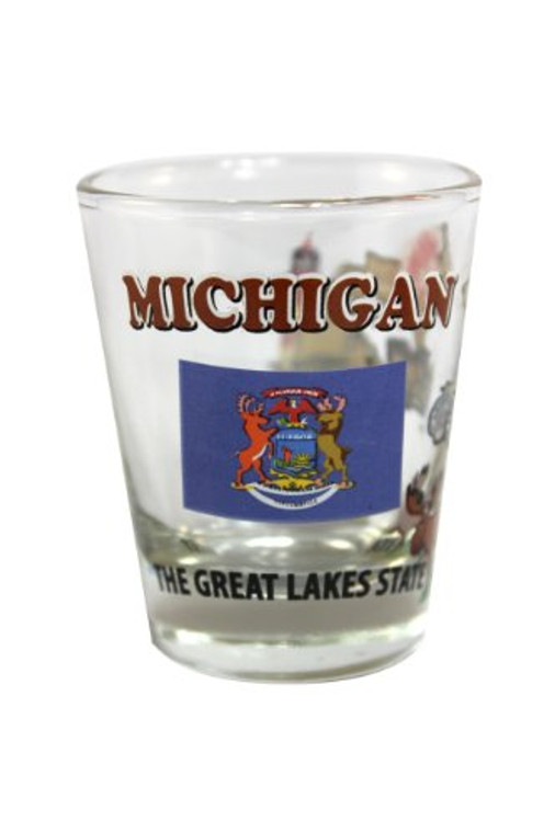 State Shot Glass Michigan - MI