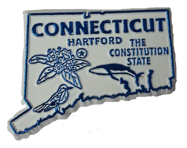 State Magnet Connecticut - CT - 2D