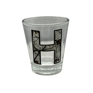 Camouflage Alphabet 'H' Collection Shot Glass 2 Oz