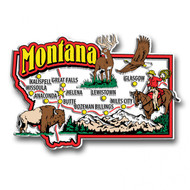 Super Jumbo Montana - MN State Magnets