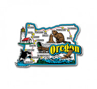 Super Jumbo Oregon - OR State Magnets