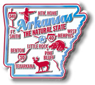 Arkansas- AR Premium State Magnet Collectible Souvenir Made in USA