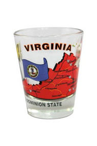 State Shot Glass Virginia - VA