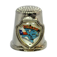 State Metal Thimble Texas - TX