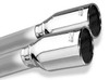 BORLA Cat-Back Exhaust F-150 2021 3.3L Extended Cab, Standard Bed / Crew Cab, Short Bed 4" S-TYPE DUAL SIDE EXIT CHROME TIPS