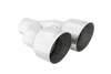 MBRP Tip, 4" Dual Out, 3" Inlet, Drivers Side - T304 SS