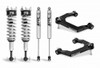 Cognito 1-Inch Performance Leveling Kit w/ Fox PS Coilover 2.0 IFP Shocks for 2019-2023 Silverado Trail Boss/Sierra AT4 1500 4WD