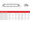 Rigid Radiance Plus SR-Series Led Light 8 Option Rgbw Backlight 30"