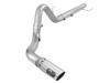 AFE ATLAS 4" Aluminized Steel DPF-Back Exhaust System 2018-2020 FORD F-150 3.0L POWERSTROKE w/ Polished Tip